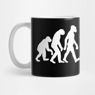 Evolution of Work Mug